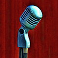 Microphone Photograph by Jill Battaglia Microphone Photograph by Jill Battaglia