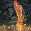 Midsummer Eve Painting by Edward Robert Hughes Midsummer Eve Painting by Edward Robert Hughes