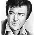 Mike Connors Drawing by Greg Joens Mike Connors Drawing by Greg Joens