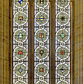 Military Insignia on Stained Glass - Meuse Argonne - East Photograph by Weston Westmoreland Military Insignia on Stained Glass - Meuse Argonne - East Photograph by Weston Westmoreland