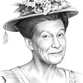 Minnie Pearl Drawing by Greg Joens Minnie Pearl Drawing by Greg Joens