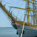 Mircea Tall Ship Docked in Charleston SC Photograph by Dale Powell Mircea Tall Ship Docked in Charleston SC Photograph by Dale Powell
