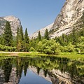Mirror Lake Reflection at Yosemite Photograph by Michael Tidwell Mirror Lake Reflection at Yosemite Photograph by Michael Tidwell