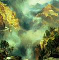 Mist In The Canyon by Thomas Moran Mist In The Canyon by Thomas Moran