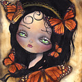 Monarca Painting by Abril Andrade Monarca Painting by Abril Andrade