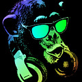 Monkey DJ Neon Light by Filip Schpindel Monkey DJ Neon Light by Filip Schpindel