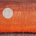 Moon over Mojave Painting by Sol Luckman Moon over Mojave Painting by Sol Luckman