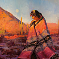 Moon Rising Painting by Steve Henderson Moon Rising Painting by Steve Henderson