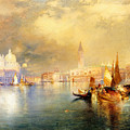 Moonlight In Venice by Thomas Moran Moonlight In Venice by Thomas Moran