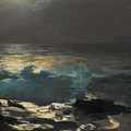 Moonlight, Wood Island Light, 1894 by Winslow Homer Moonlight, Wood Island Light, 1894 by Winslow Homer