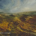 Moorland 71 Painting by David Ladmore Moorland 71 Painting by David Ladmore