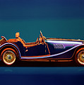 Morgan Roadster 2004 Painting Painting by Paul Meijering Morgan Roadster 2004 Painting Painting by Paul Meijering