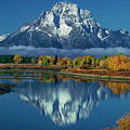 Morning Cloud Layer Oxbow Bend In Fall Grand Tetons National Park Photograph by Dave Welling Morning Cloud Layer Oxbow Bend In Fall Grand Tetons National Park Photograph by Dave Welling