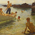 Morning Splendour by Henry Scott Tuke Morning Splendour by Henry Scott Tuke