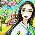 Morning Spring Painting by Eva Campbell Morning Spring Painting by Eva Campbell