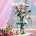 Morning's Glory Painting by Steve Henderson Morning's Glory Painting by Steve Henderson
