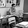 Most Scholarly Student, 1972 Photograph by Jeremy Butler Most Scholarly Student, 1972 Photograph by Jeremy Butler