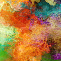 Mother Earth - Abstract Art Painting by Jaison Cianelli