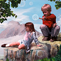 Mount Innocence Painting by Steve Karol Mount Innocence Painting by Steve Karol