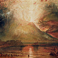 Mount Vesuvius In Eruption by Joseph Mallord William Turner Mount Vesuvius In Eruption by Joseph Mallord William Turner