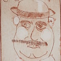 Mr Bloom Greeting Card by Roger Cummiskey Mr Bloom Greeting Card by Roger Cummiskey