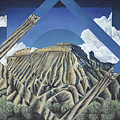 Mt. Garfield Polyscape by LE Williams
