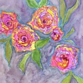 Multifarious Roses Painting by Barrie Stark Multifarious Roses Painting by Barrie Stark