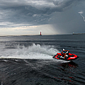 Muskegon South Pier Lighthouse by Michael Rucker Muskegon South Pier Lighthouse by Michael Rucker
