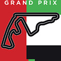 My Abu Dhabi Grand Prix Minimal Poster by Chungkong Art My Abu Dhabi Grand Prix Minimal Poster by Chungkong Art