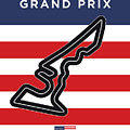 My United States Grand Prix Minimal Poster Digital Art by Chungkong Art My United States Grand Prix Minimal Poster Digital Art by Chungkong Art