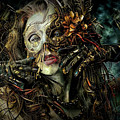 Mysterious guest Mixed Media by Lilia D Mysterious guest Mixed Media by Lilia D
