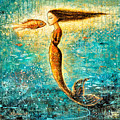 Mystic Mermaid IV Painting by Shijun Munns Mystic Mermaid IV Painting by Shijun Munns