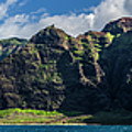 Na Pali Coast Panoramic Photograph by Daniel Murphy