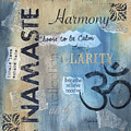 Namaste Painting by Debbie DeWitt Namaste Painting by Debbie DeWitt