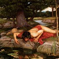 Narcissus Painting by John William Waterhouse Narcissus Painting by John William Waterhouse