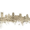 Nashville Tennessee Skyline Sheet Music by Michael Tompsett Nashville Tennessee Skyline Sheet Music by Michael Tompsett