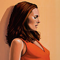 Natalie Portman 2 Painting by Paul Meijering Natalie Portman 2 Painting by Paul Meijering