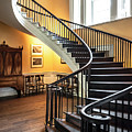 Nathaniel Russell House Free Floating Staircase Photograph by Dale Powell Nathaniel Russell House Free Floating Staircase Photograph by Dale Powell