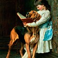 Naughty Boy Or Compulsory Education by Briton Riviere Naughty Boy Or Compulsory Education by Briton Riviere