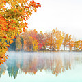 New England fall colors of Maine Photograph by Jeff Folger New England fall colors of Maine Photograph by Jeff Folger