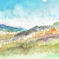 New Morning- Watercolor art by Linda Woods Painting by Linda Woods New Morning- Watercolor art by Linda Woods Painting by Linda Woods