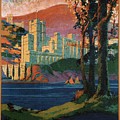 New York Central Lines - West Point - Retro travel Poster - Vintage Poster Mixed Media by Studio Grafiikka New York Central Lines - West Point - Retro travel Poster - Vintage Poster Mixed Media by Studio Grafiikka
