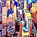 New York City Abstract by Linda Mears New York City Abstract by Linda Mears