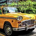 New York City Yellow Checker Taxicab by Christopher Arndt