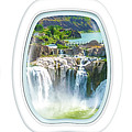 Niagara Falls Porthole windows Photograph by Benny Marty Niagara Falls Porthole windows Photograph by Benny Marty
