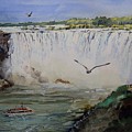 Niagara - Horseshoe Falls by Bev Morgan