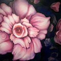 Night Blooms Painting by Jordana Sands Night Blooms Painting by Jordana Sands