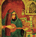 Night Music III Painting by Eva Campbell Night Music III Painting by Eva Campbell