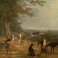 Nine Greyhounds In A Landscape by Jacques-Laurent Agasse Nine Greyhounds In A Landscape by Jacques-Laurent Agasse