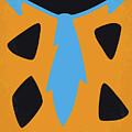 No669 My The Flintstones Minimal Movie Poster by Chungkong Art No669 My The Flintstones Minimal Movie Poster by Chungkong Art